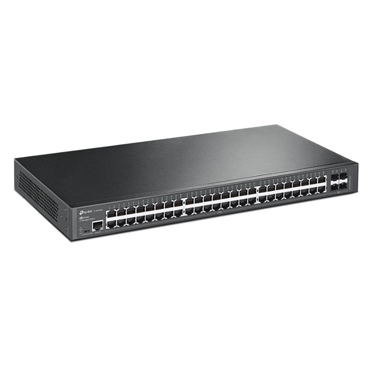 سوئیچ شبکه مدیریتی 48 پورت + 4 پورت SFP تی پی لینک مدل TL-SG3452-3
